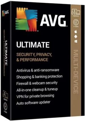 AVG Internet Security 1 Año 3 Dispositivos Global